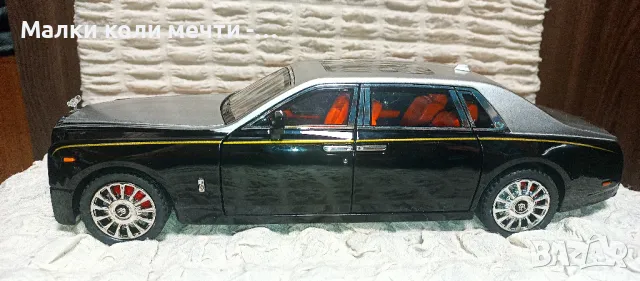 Метална кола Rolls Royce Phantom ,  1:18 , Чисто нов , снимка 2 - Колекции - 41531560
