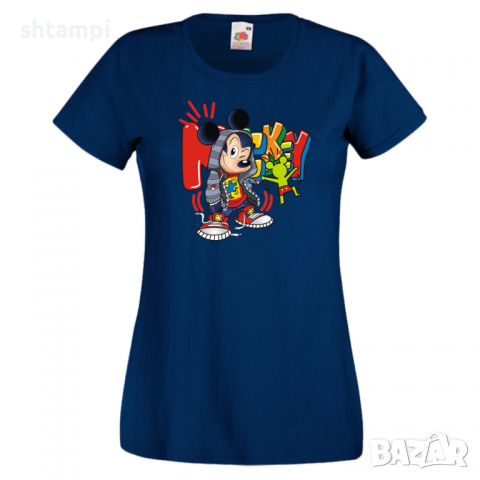 Дамска тениска Mickey Teenager Мини Маус,Микки Маус.Подарък,Изненада,, снимка 6 - Тениски - 36529685