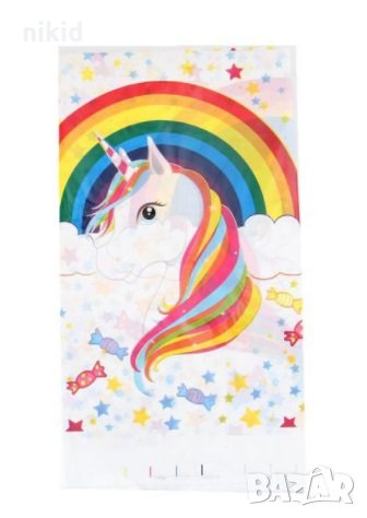 Вълшебният Еднорог unicorn найлонова покривка за парти рожден ден