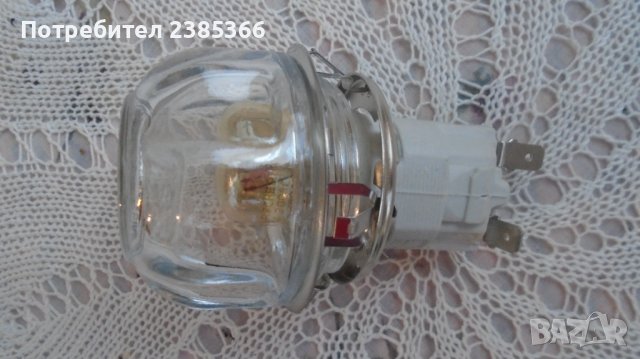 Лампа за фурна осветителна плафон+фасунга+крушка, снимка 1 - Печки, фурни - 43230587