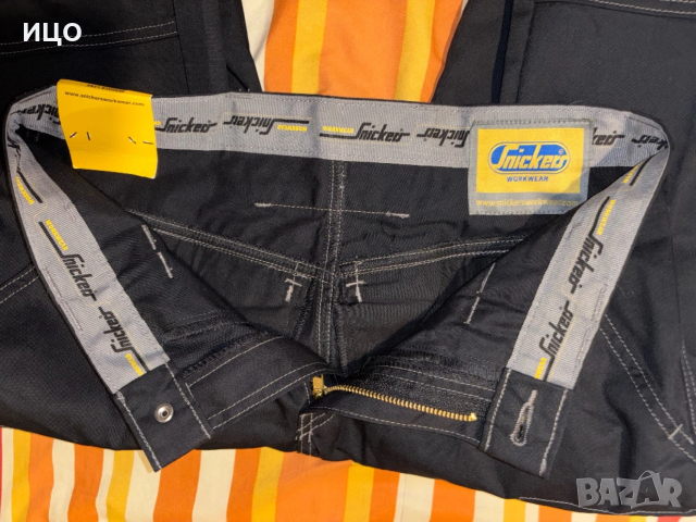 Нов работен панталон Snickers work wear, снимка 7 - Панталони - 52447174