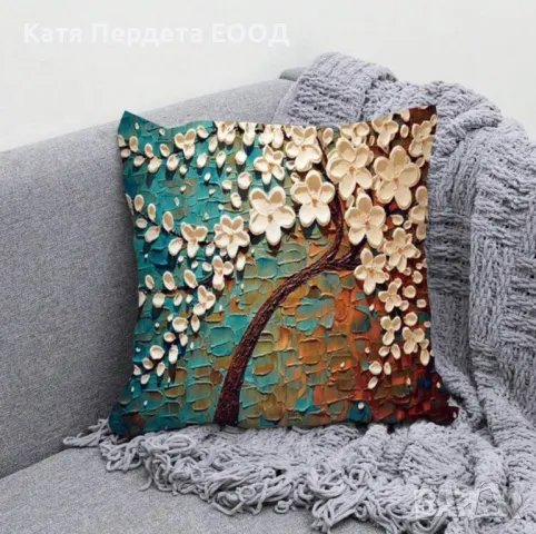 3D плюшени декоративни калъфки, снимка 2 - Спално бельо - 49872018