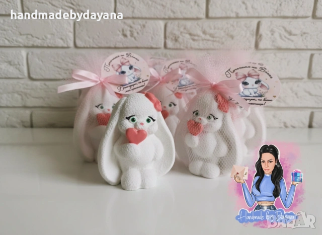 Подаръци за гости - зайче, снимка 2 - Други - 53397607