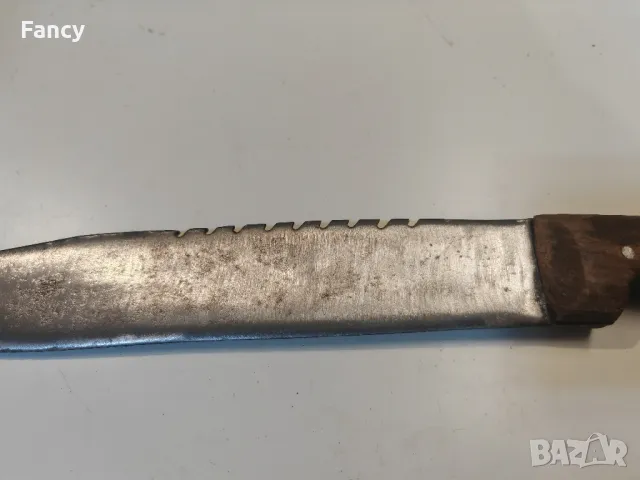 Стар голям нож 44 см, снимка 4 - Колекции - 47617002