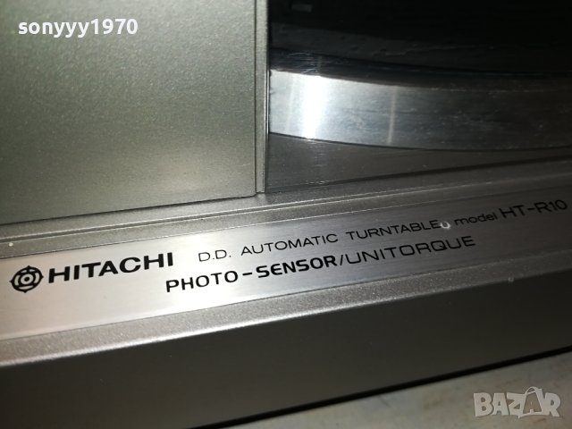 HITACHI MADE IN JAPAN 0512231221, снимка 9 - Грамофони - 43282384