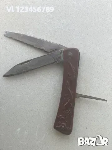 Рибарски сгъваем нож СССР- 90 х 200, снимка 3 - Ножове - 50803860