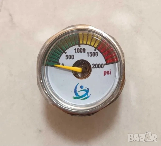 Универсален манометър 0-1500psi, 0-2000psi, 0-3000psi, манометър 25мм, снимка 3 - Аксесоари и консумативи - 49681244