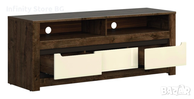 📺✨ ТВ Шкаф RUSO RTV3S – стил и функционалност за вашия хол ✨📺, снимка 4 - Шкафове - 53465367