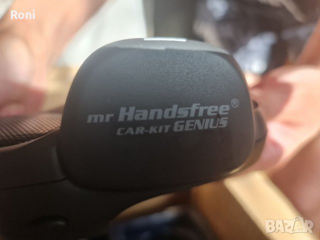 Bluetooth стойка Hansfree аксесоар Mr Hansfree Carkit Genius за МПС- за IPhone 3G/3GS Пълен комплект, снимка 10 - Аксесоари за Apple - 33314065