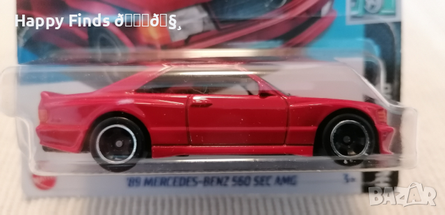 💕🧸Hot Wheels `89 MERCEDES-BENZ 560 SEC AMG HW Modified, снимка 1 - Колекции - 44905637