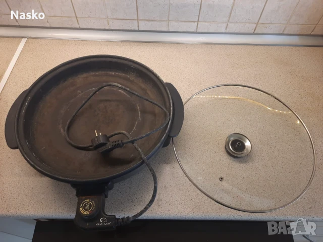 Електрически тиган Елеком 1500w, снимка 2 - Други - 51331933