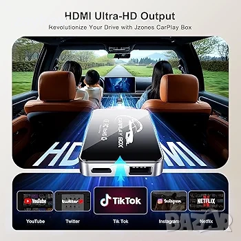 Plug & Play за CarPlay и Android Auto, двубандов WiFi,, снимка 4 - Друга електроника - 52726086