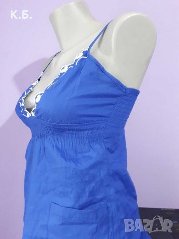 Рокля с бродерия р-р XS,S, снимка 3 - Рокли - 33269181