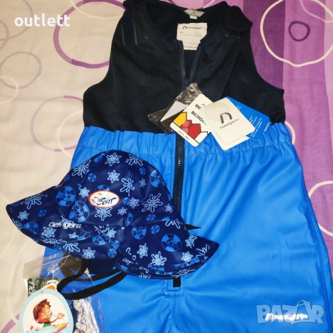 Комплект Navigare Гащеризон и шапка за 130см, снимка 3 - Детски комплекти - 43355322
