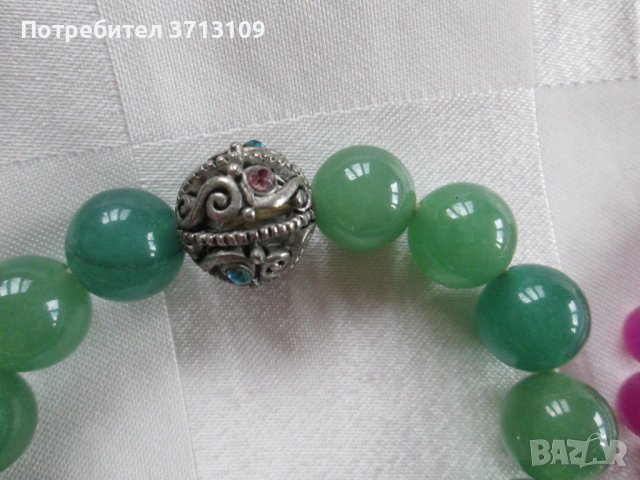 Дамска Гривна ,естествени камъни, снимка 2 - Гривни - 43973058