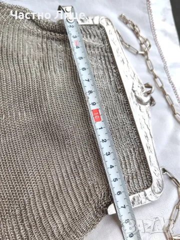 Прекрасна Старинна Италианска Сребърна Дамска Чантичка с Лебеди, Края на 19 век, снимка 3 - Антикварни и старинни предмети - 48651058