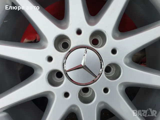Джанти Мерцедес 5х112x7J17 EТ49, снимка 7 - Гуми и джанти - 48654491