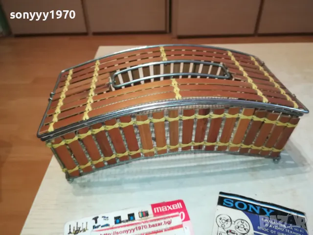 КУТИЯ МЕТАЛ И ДЪРВО 24Х14Х11СМ 1411241113