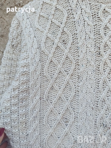 Vintage 90s дамски пуловер M/L , снимка 4 - Блузи с дълъг ръкав и пуловери - 52221917