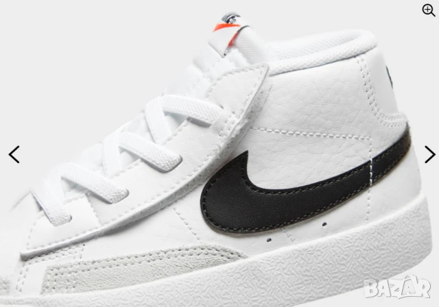 ДЕТСКИ маратонки  NIKE BLAZER MID 77 TD номер 25 ,5-26, снимка 6 - Детски маратонки - 50566493