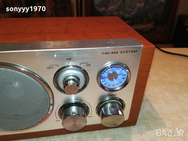 fm/am system-внос swiss 2801222002, снимка 6 - Радиокасетофони, транзистори - 35594854