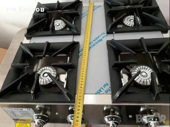 Газови котлони Нови модели  Корпус от неръждаема стомана,горелките са от чугун с дълък живот, постав, снимка 6 - Обзавеждане за заведение - 27664572
