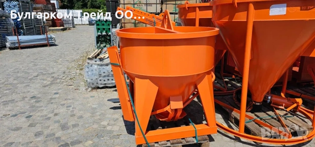 Кюбели за бетон, легени за строителни смеси, кранови вилици, снимка 2 - Други - 52278749