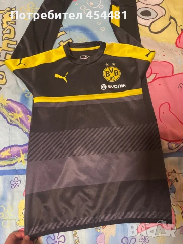 Puma Borrusia Dortmund оригинална мъжка блуза с дълъг ръкав, снимка 1