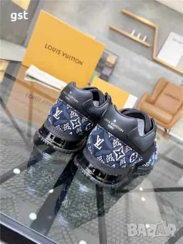 LV Lous Vuiton Редки дизайнерски Маратонки Кецове Унисекс Мъжки дамски, снимка 8 - Маратонки - 50744990