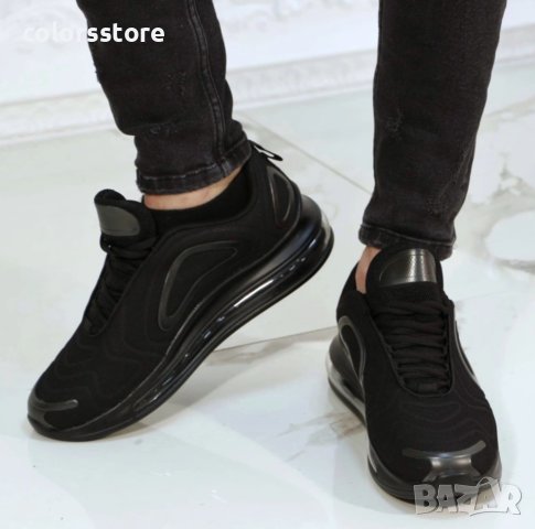 Мъжки маратонки - черни - LU8391-1, снимка 3 - Маратонки - 40509815