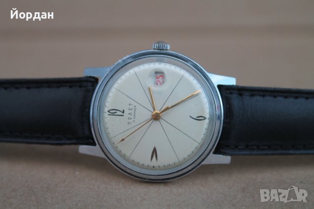СССР  часовник ''Полет'', снимка 7 - Мъжки - 43367078