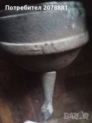 Метално гърненце за печене , снимка 2 - Антикварни и старинни предмети - 53412944