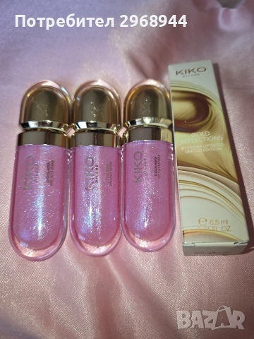KiKo Milano-3D-effect moisturising lip gloss. Лимитирана серия. , снимка 7 - Декоративна козметика - 48245065
