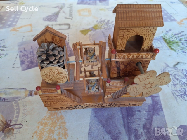 ✅ДЪРВЕНА МУЗИКАЛНА КЪЩИЧКА❗