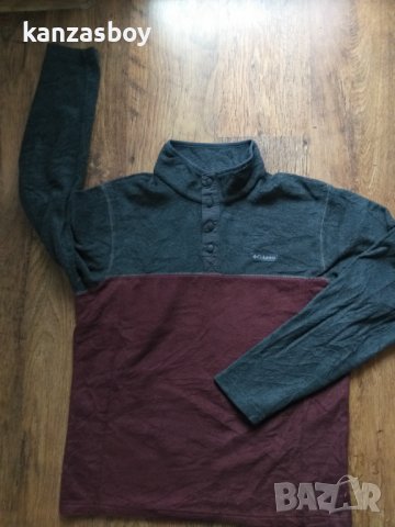 COLUMBIA Half Zip Fleece - страхотен мъжки полар, снимка 6 - Спортни дрехи, екипи - 43354604