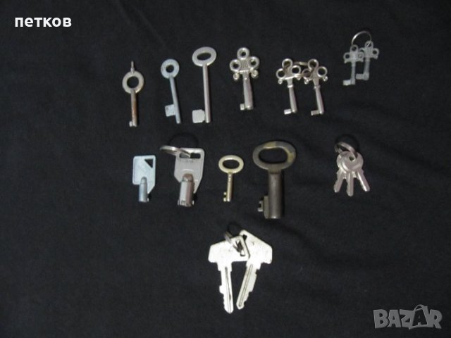 колекционерски стари  ключета, снимка 8 - Колекции - 35811572