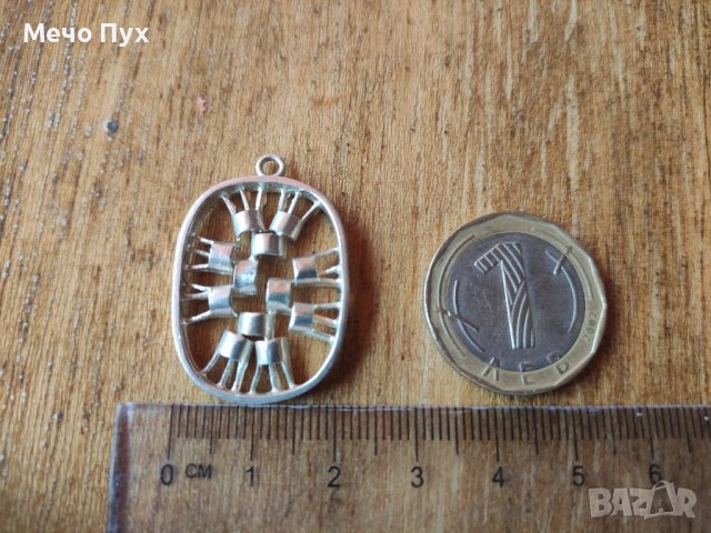 Сребърна висулка (23), снимка 4 - Колиета, медальони, синджири - 39940607