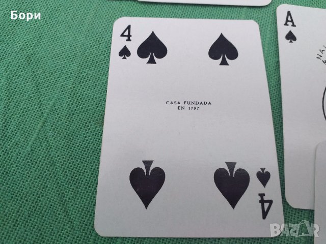 Стари испански карти , снимка 6 - Карти за игра - 32478521