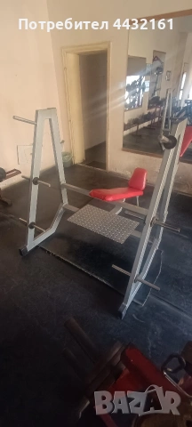 Наклонена лежанка "Иван". Лежанка за горна част гърди, снимка 2 - Фитнес уреди - 53483339