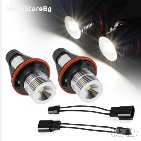 Диоди за ангелско око 5W Бели - E39,E53,E60,E61,E64 2бр/к-т