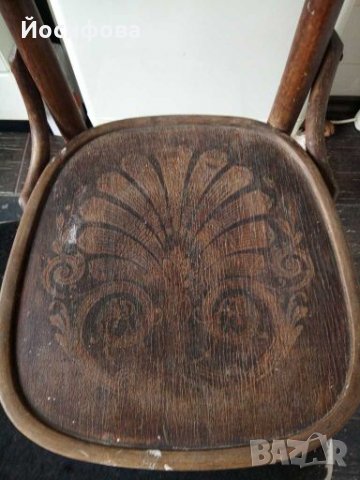 старинен стол, тип Тонет, снимка 4 - Антикварни и старинни предмети - 28389669