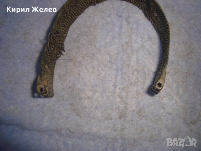 17 Век ВЪЗРОЖДЕНСКА СРЕБЪРНА САЧАНЕНА ГРИВНА КУЮМДЖИСКА ИЗРАБОТКА РЯДКА СТАРИННА ПЛЕТКА 28571 , снимка 17 - Антикварни и старинни предмети - 37170841