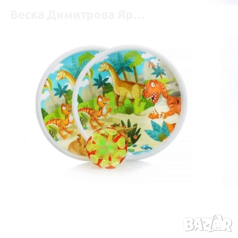 Детска игра „Хвани топката“ с чинии и вендузна топка, снимка 4 - Други - 51760990