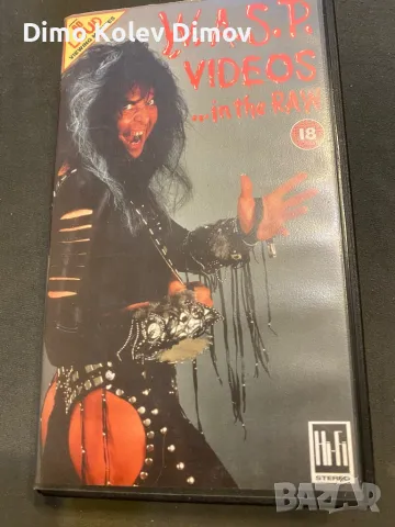 WASP VHS Видео Касета. Оригинал!, снимка 1 - Други музикални жанрове - 48515497