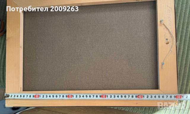 Картина маслени бои 50/34 см , снимка 3 - Картини - 51799747