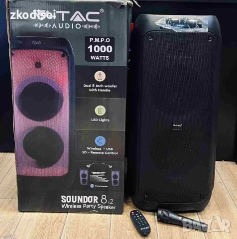 Bluetooth тонколона V-TAC VT-6282-2