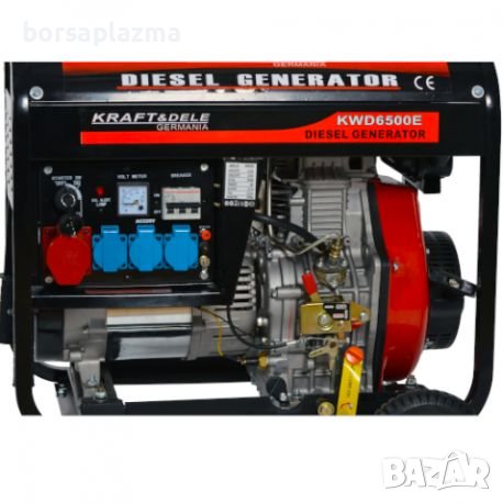 Генератор за ток KraftDele KD120/ 6500W 12V/230 / 380V, снимка 1 - Други машини и части - 43185073