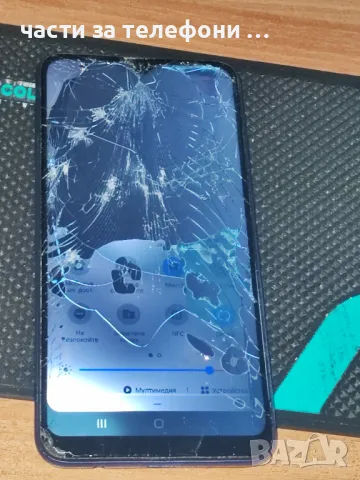 Samsung A10 за части работещ отключена платка 
