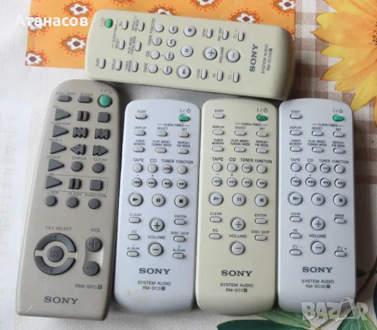 Дистанционни от мини уредби Panasonic, Sony, снимка 2 - Други - 49960734