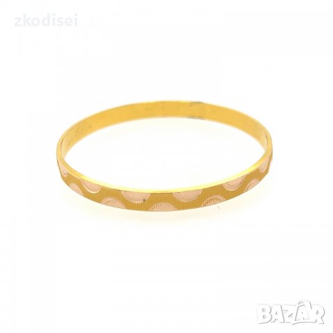 Нова детска златна гривна 3,02гр. диаметър:4,5см. 14кр. проба:585 модел:2446-3